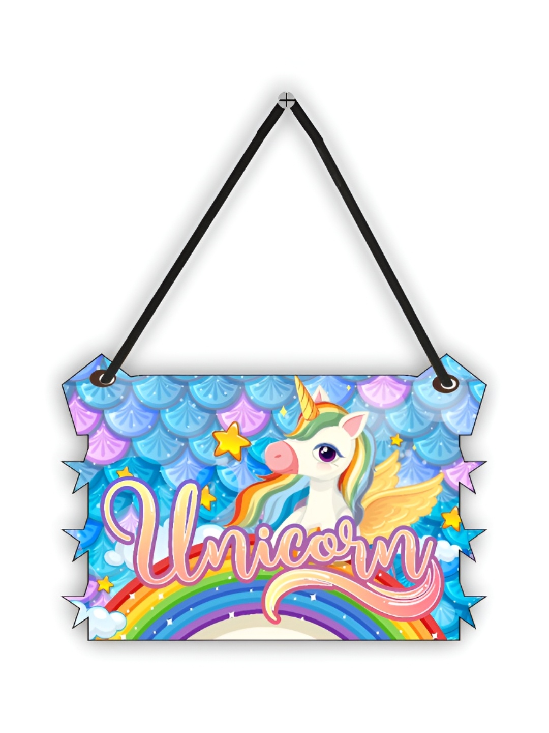 

CVANU Blue & White Heat Resistance Wall Hangings