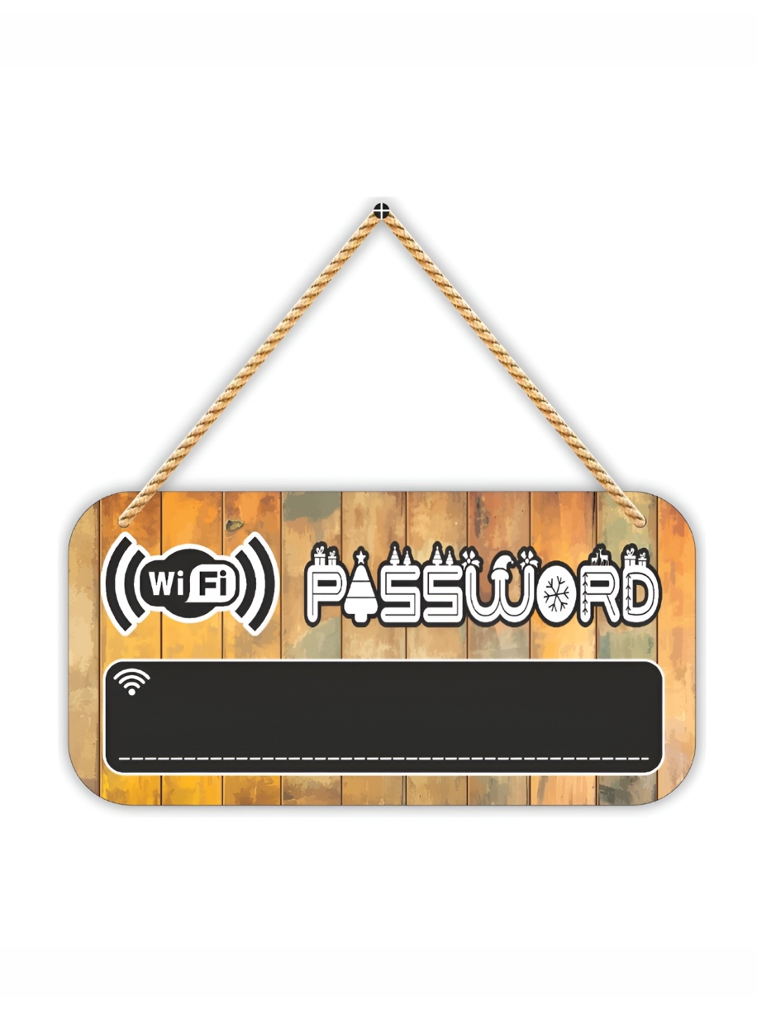 

CVANU Beige & White Heat Resistance Wall Hangings