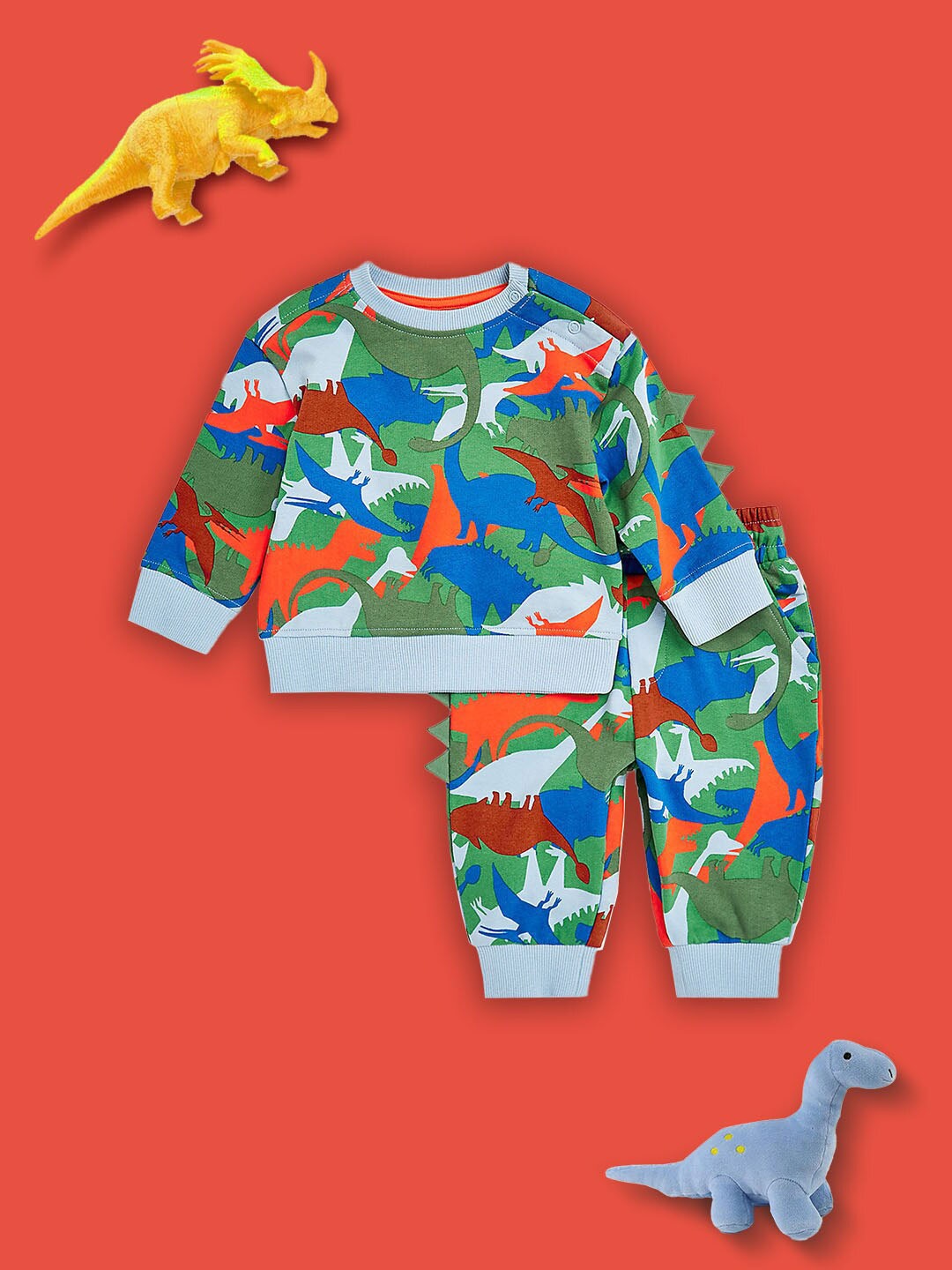 

mothercare Boys Printed Clothing Set, Blue