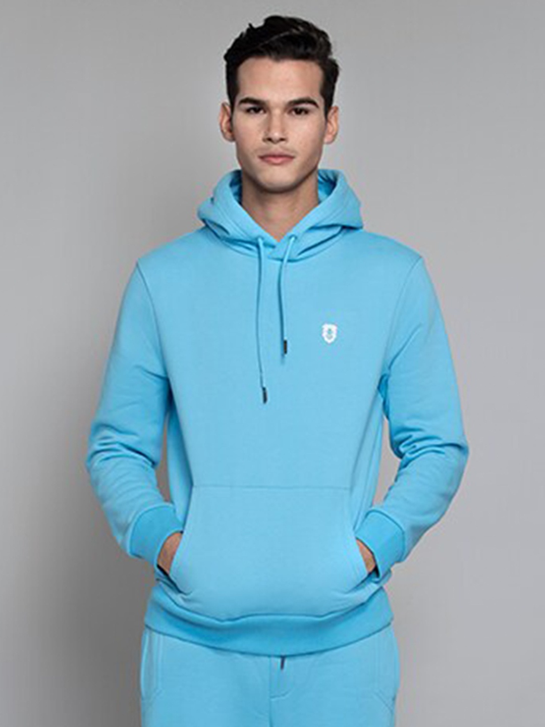 

Muvazo Hooded Sweatshirt, Turquoise blue