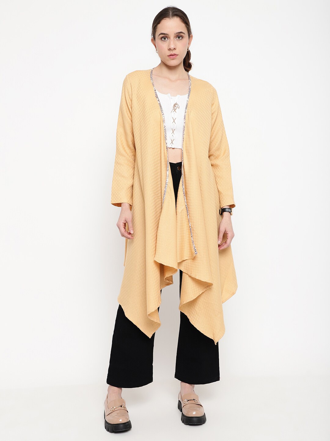 

Be Indi Women Beige Shrug