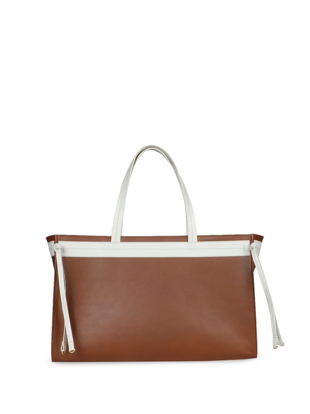 

Favore Leather Shopper Tote Bag, Brown