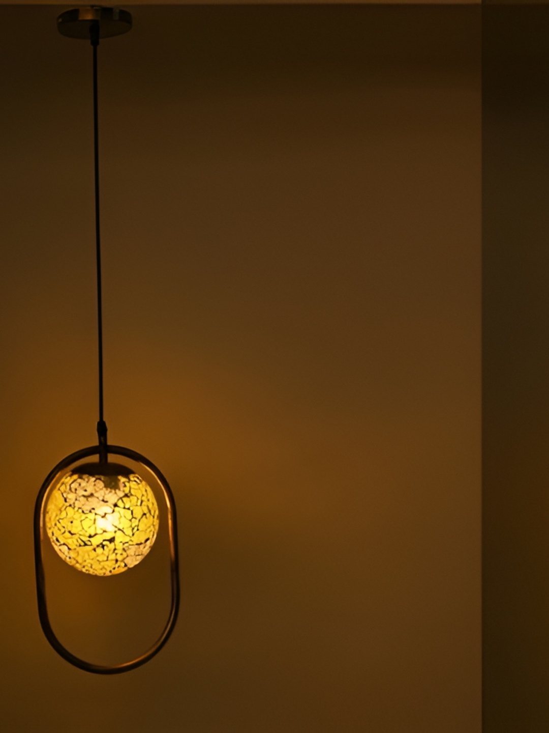 

Afast White Textured Glass Ceiling Lamp
