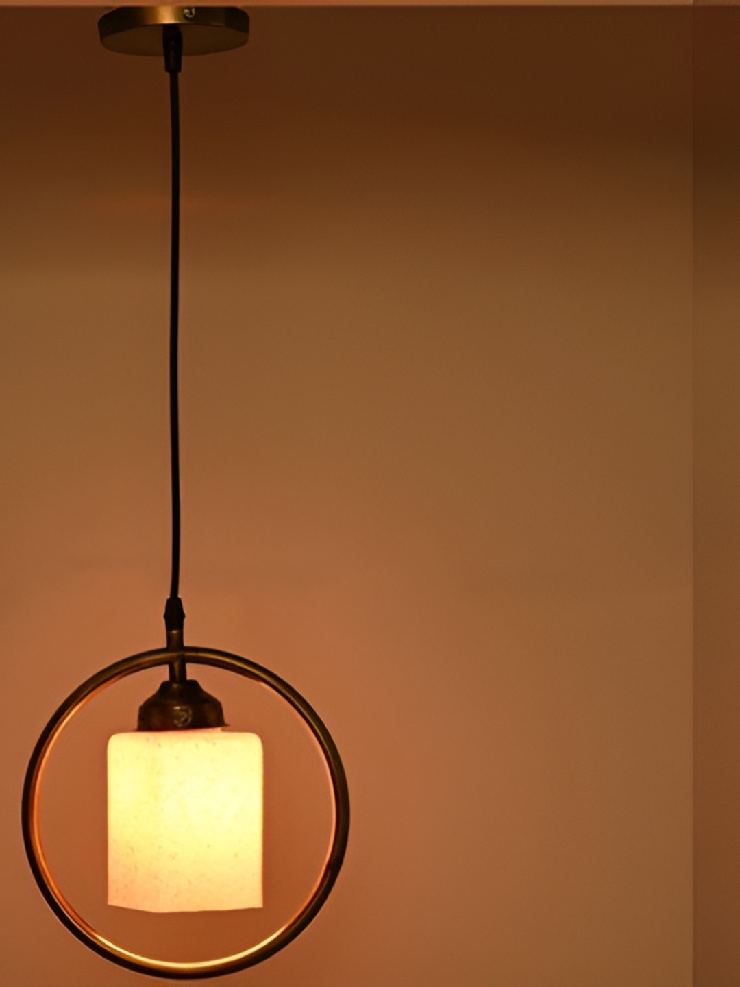 

Afast Yellow Square Shaped Hanging Ceiling Lamp