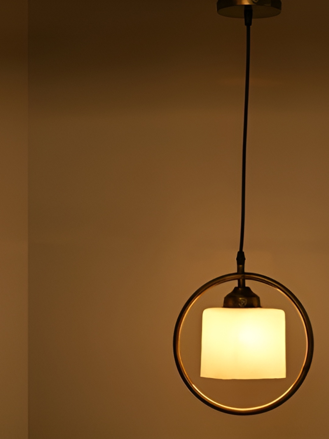 

Afast White Glass Square Shaped Hanging Ceiling Lamp