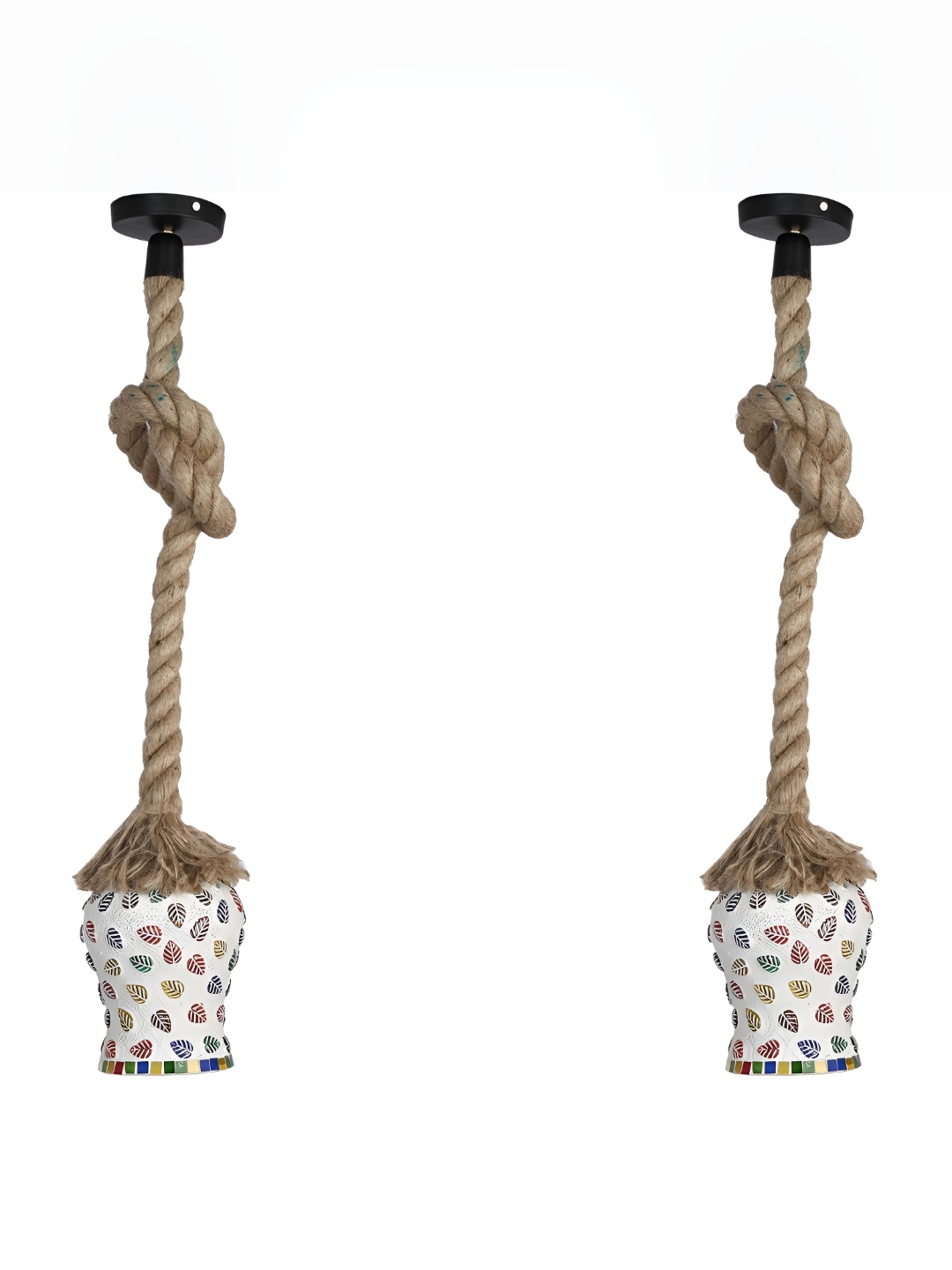 

Afast White 2 Pieces Glass Ceiling Lamp