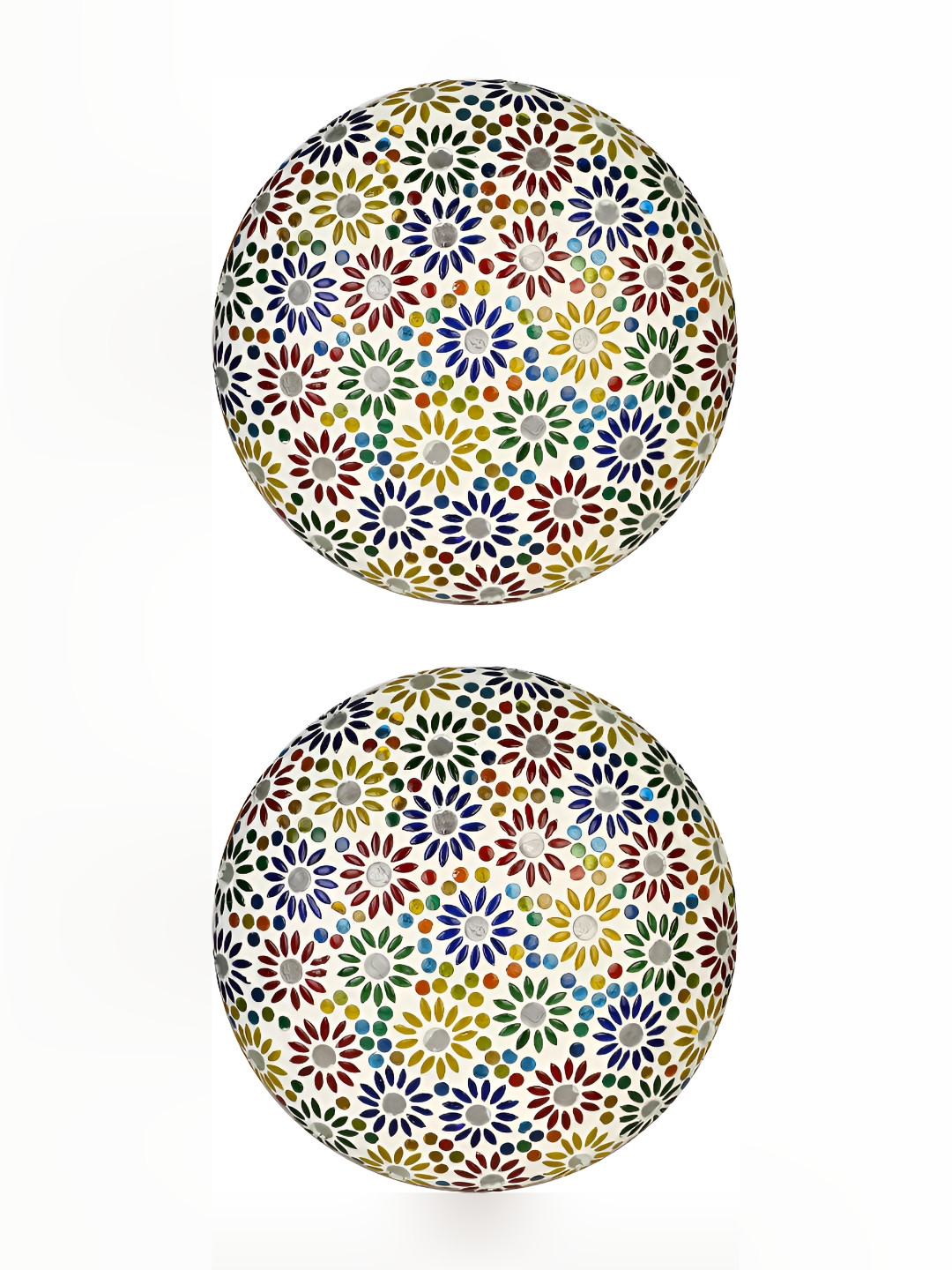 

Afast White & Blue 2 Pieces Glass Ceiling Lamp