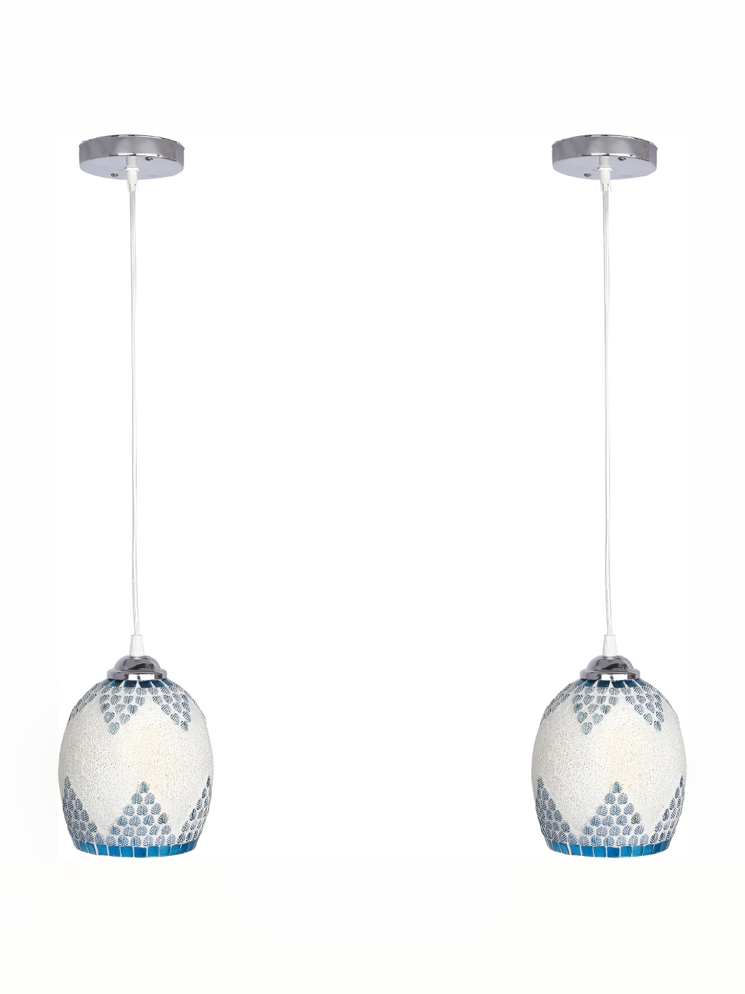 

Afast Blue Glass Ceiling Lamp