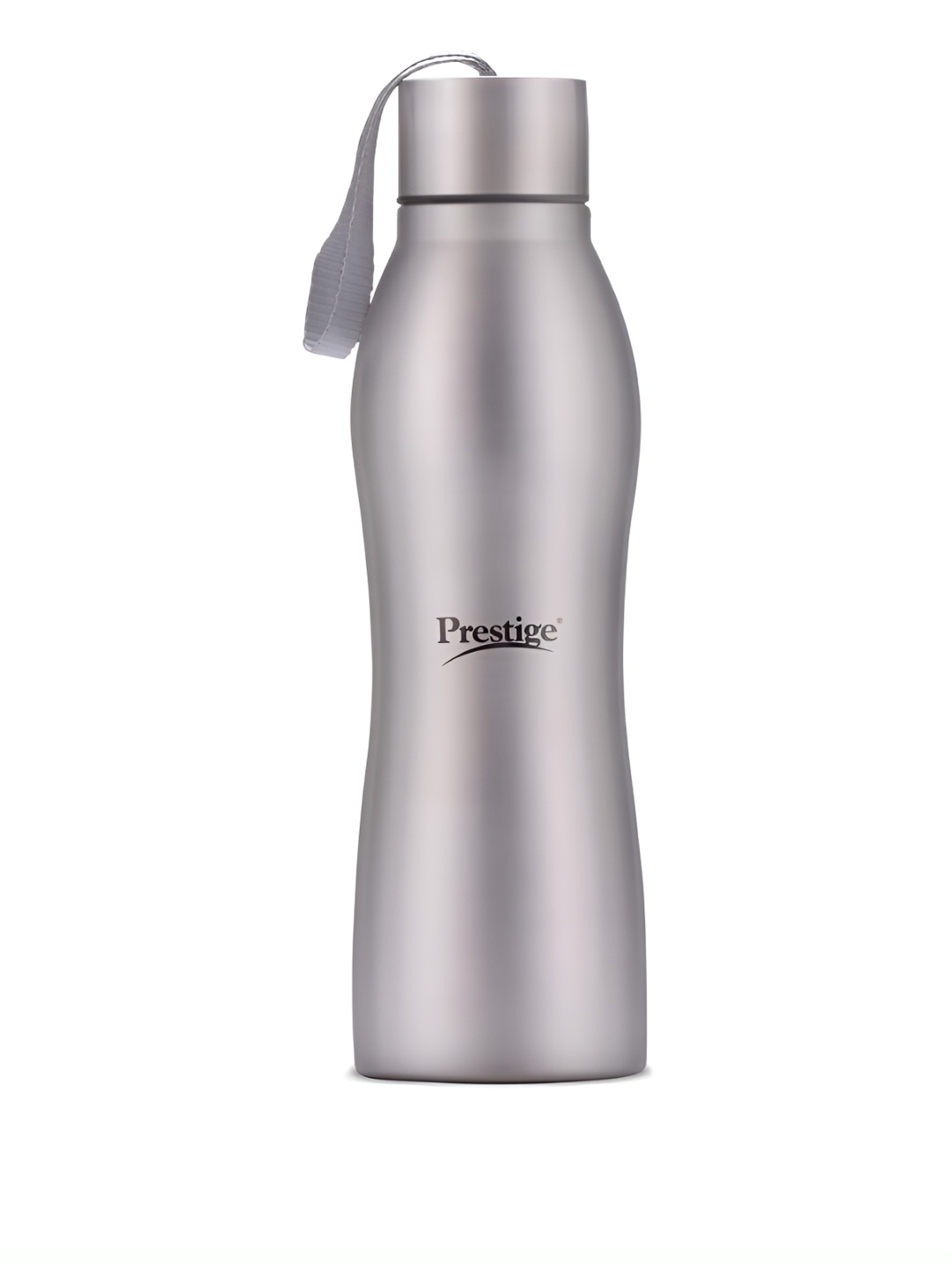 

Prestige Silver-Toned Single Stainless Steel Solid Water Bottle 750ml