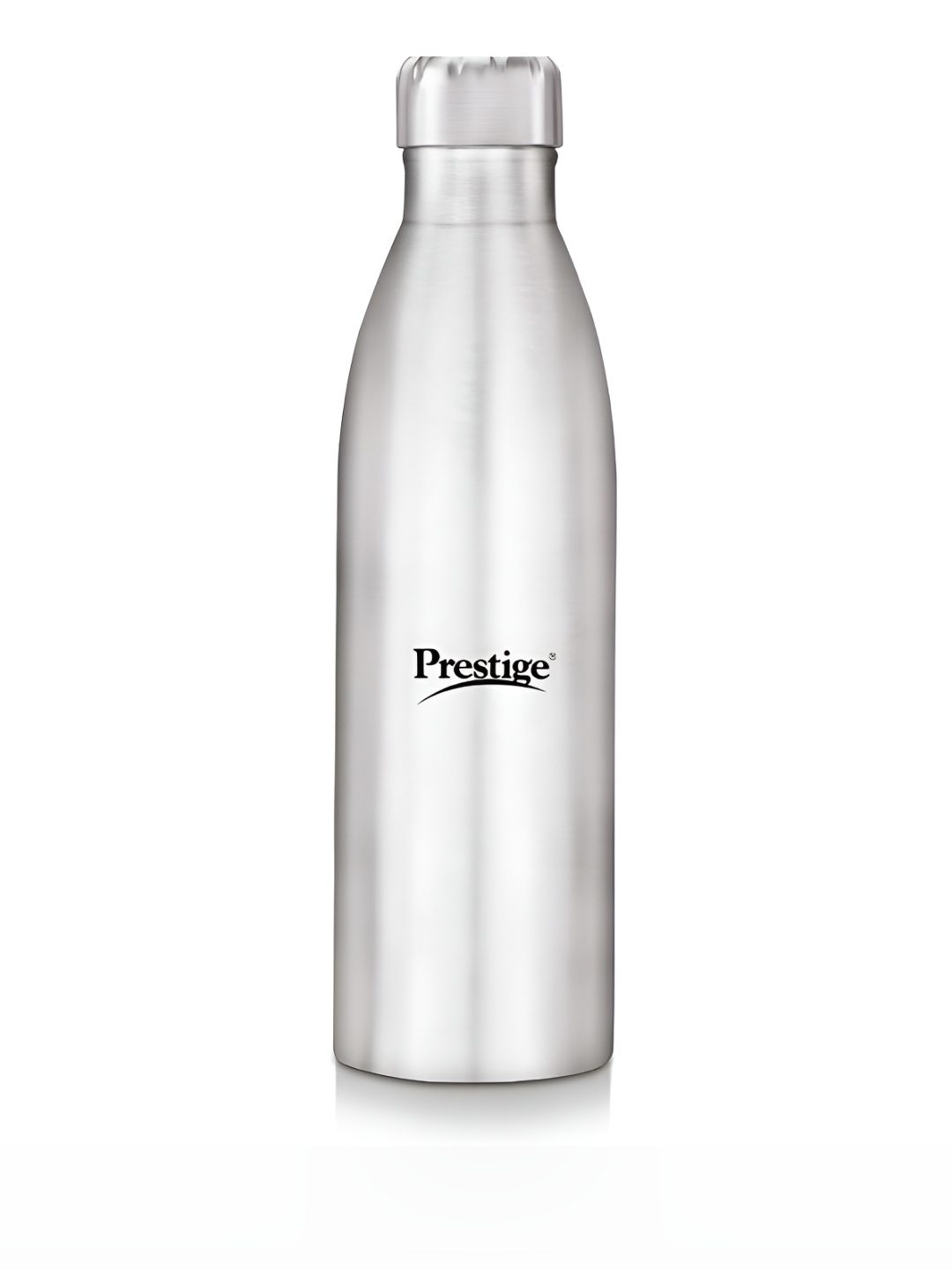 

Prestige Silver-Toned Single Stainless Steel Solid Single Wall Vacuum Water Bottle 1L