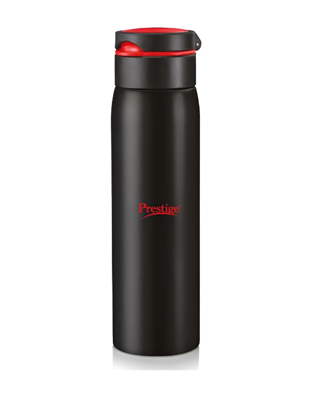 

Prestige Black & Red Stainless Steel Single Wall Vacuum Water Bottle 600 ML