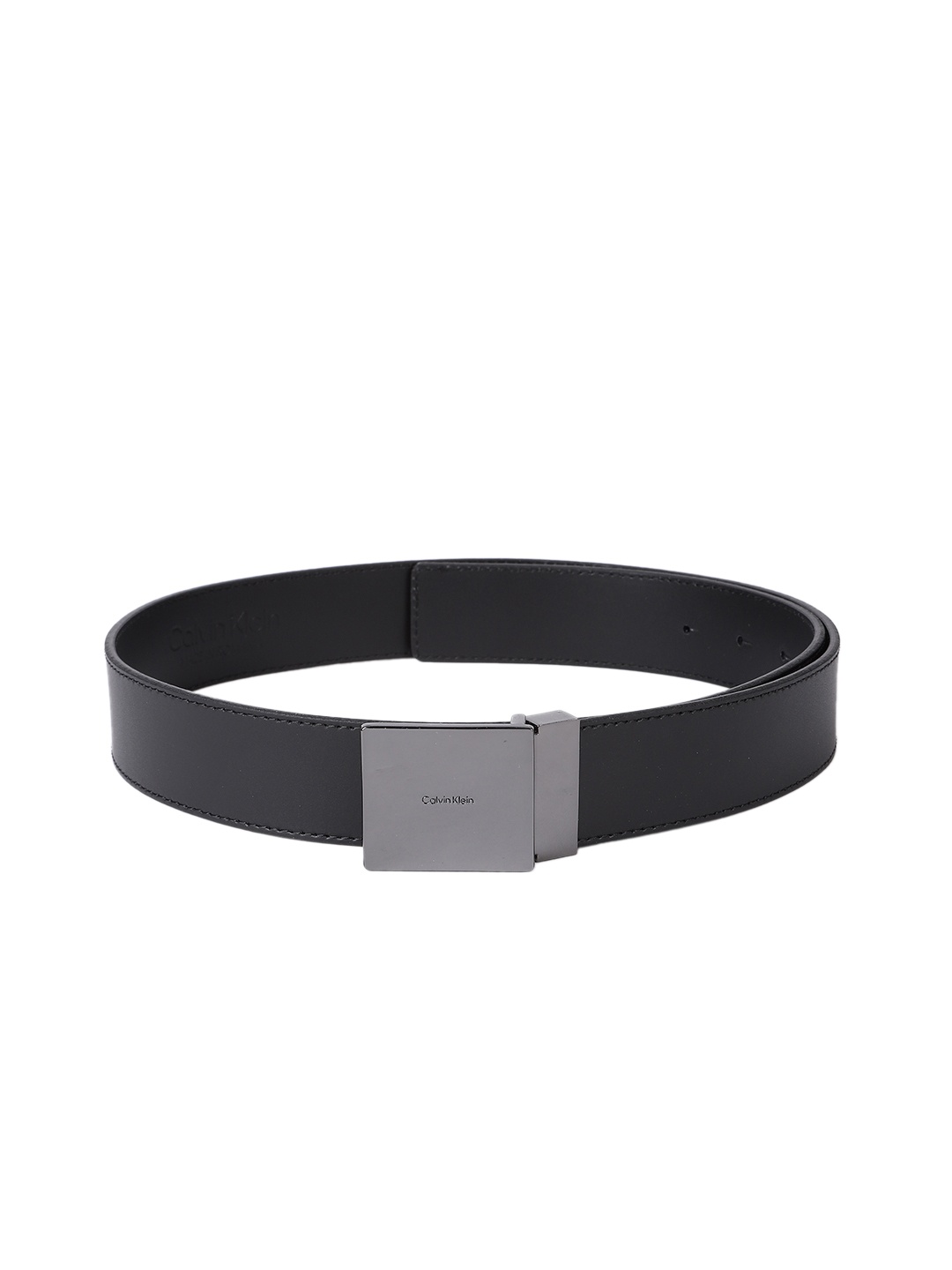 

Calvin Klein Men Solid Leather Belt, Black
