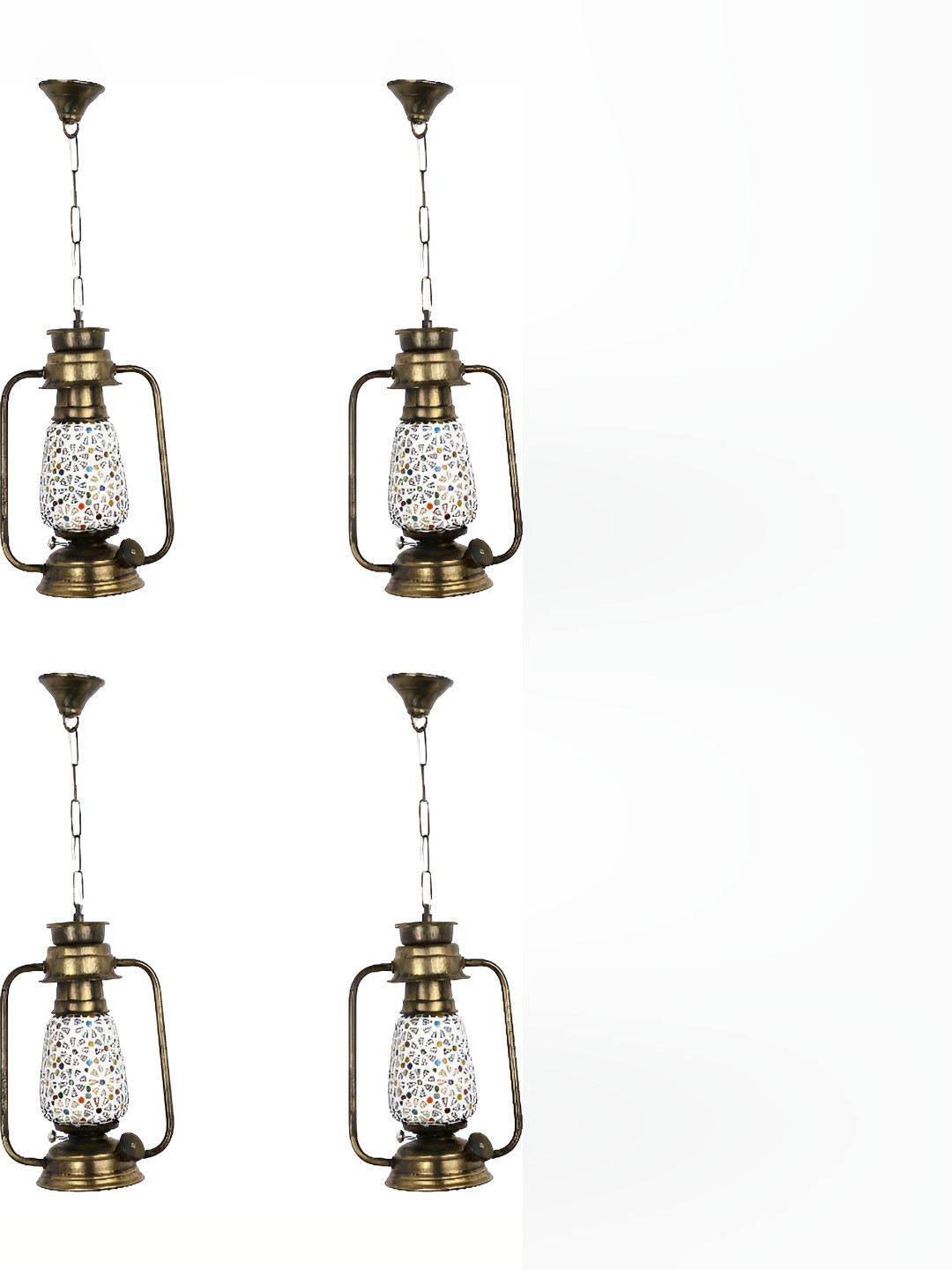 

Afast White Glass Ceiling Lamp