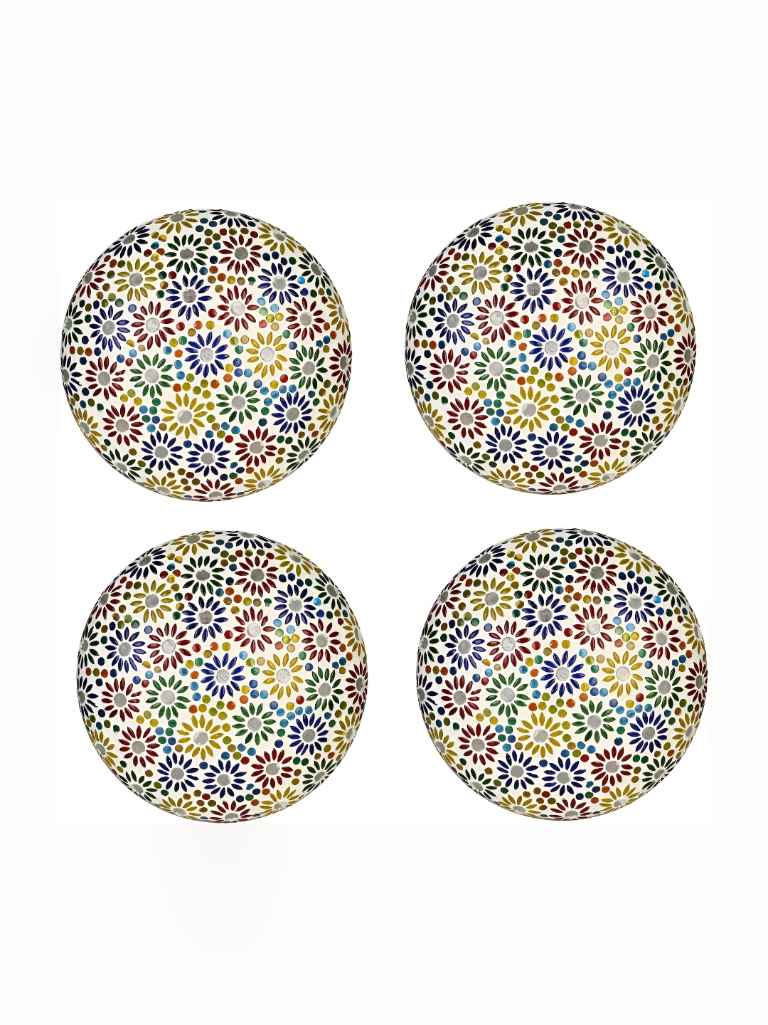 

Afast Yellow & Red 4 Pieces Glass Ceiling Lamp