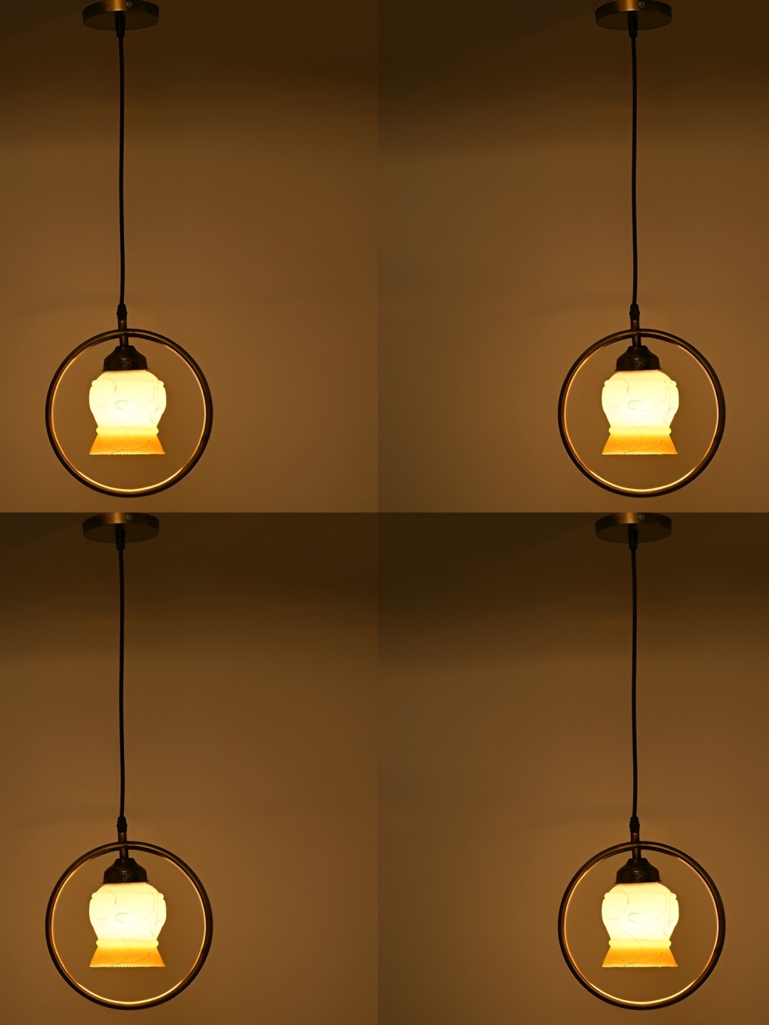 

Afast Orange Glass Ceiling Lamp