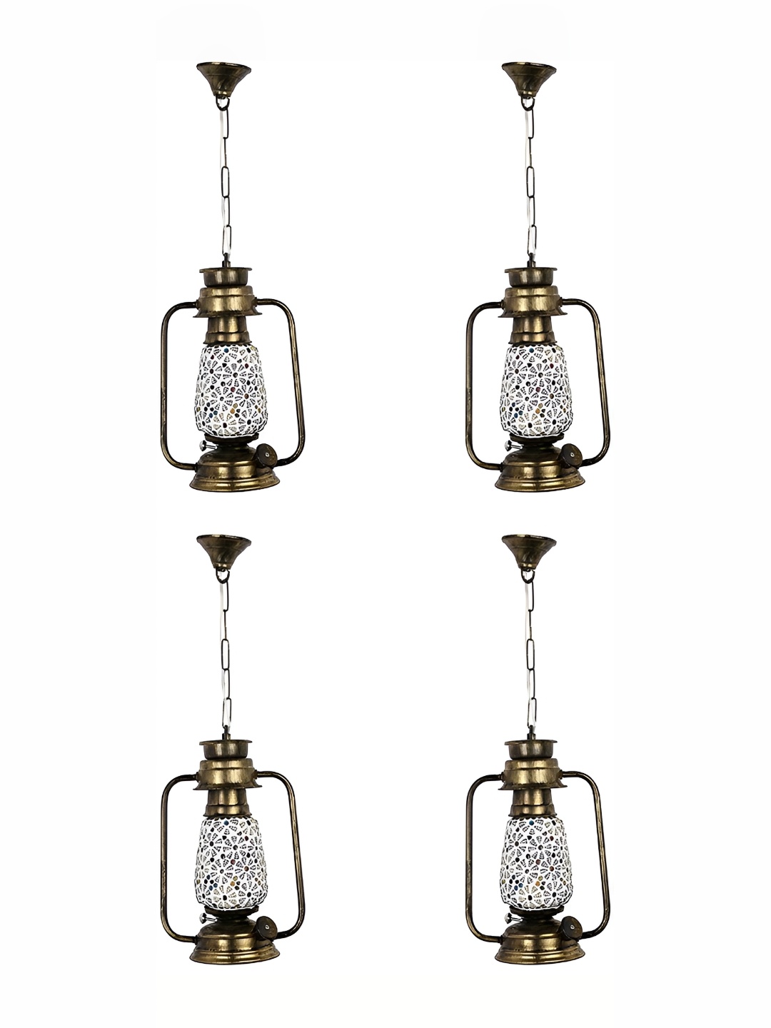 

Afast White Glass Ceiling Lamp