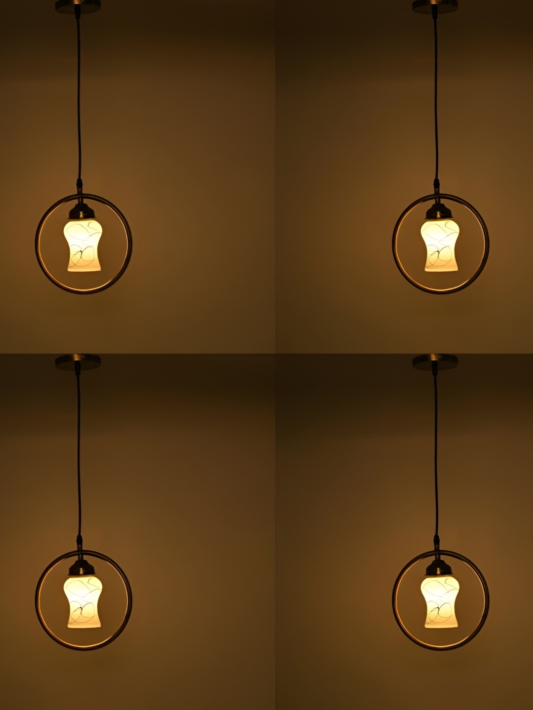 

Afast Orange Glass Ceiling Lamp