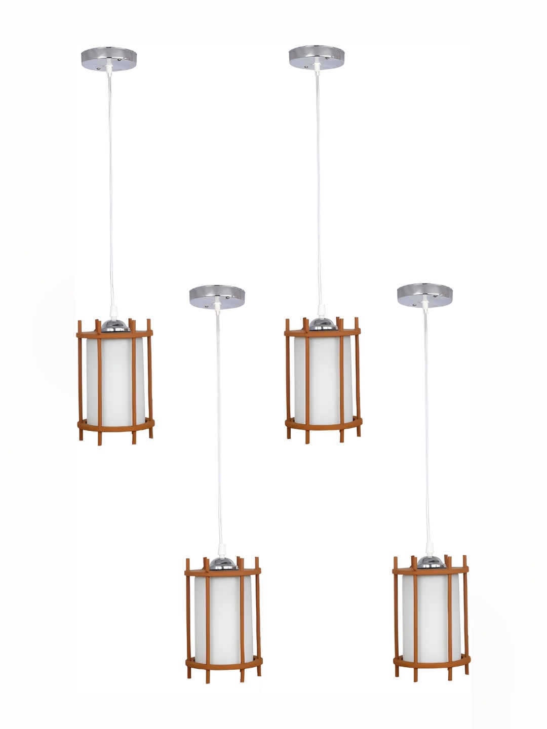 

Afast White 2 Pieces Glass Ceiling Lamps