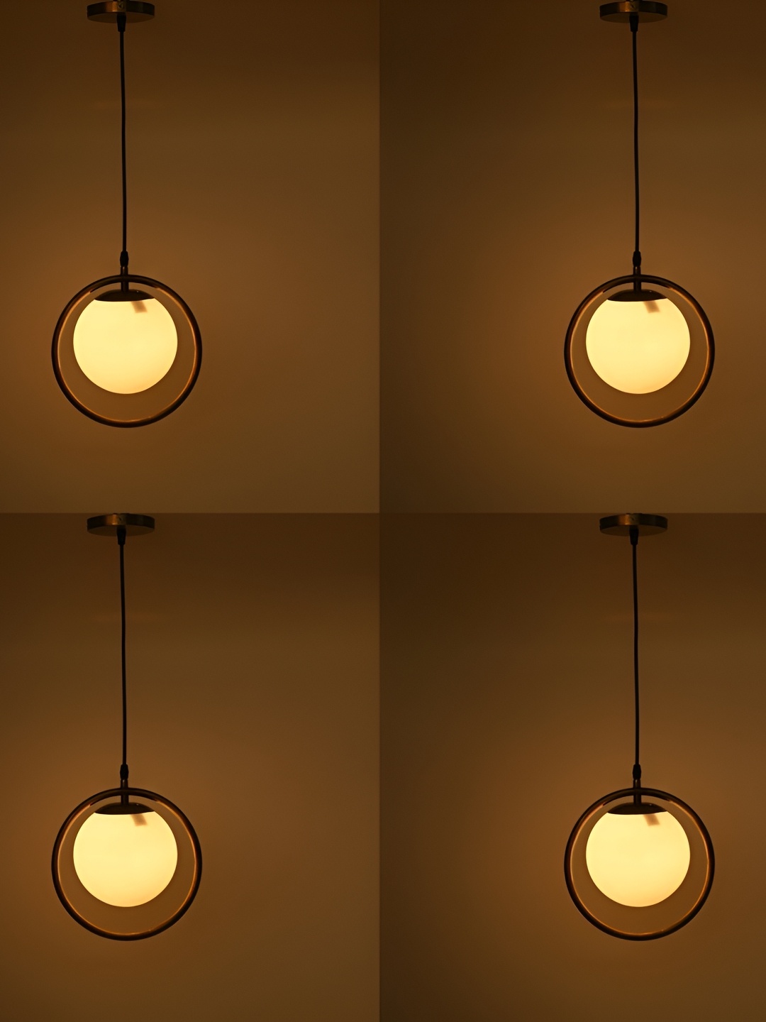 

Afast White 4 Pieces Glass Spherical Ceiling Lamps