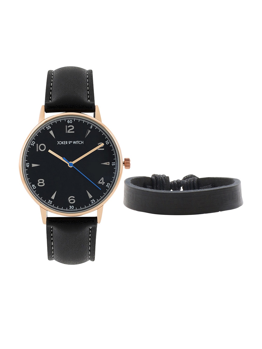 

JOKER & WITCH Men Watch Gift Set JWMBS75, Black