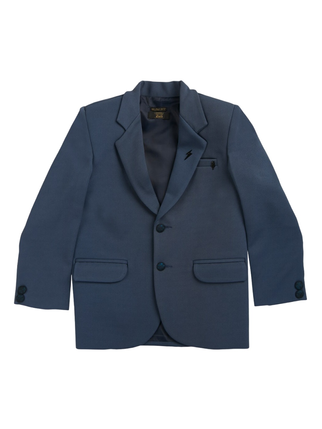 

Gini and Jony Boys Notched Lapel Collar Single Breasted Blazer, Navy blue