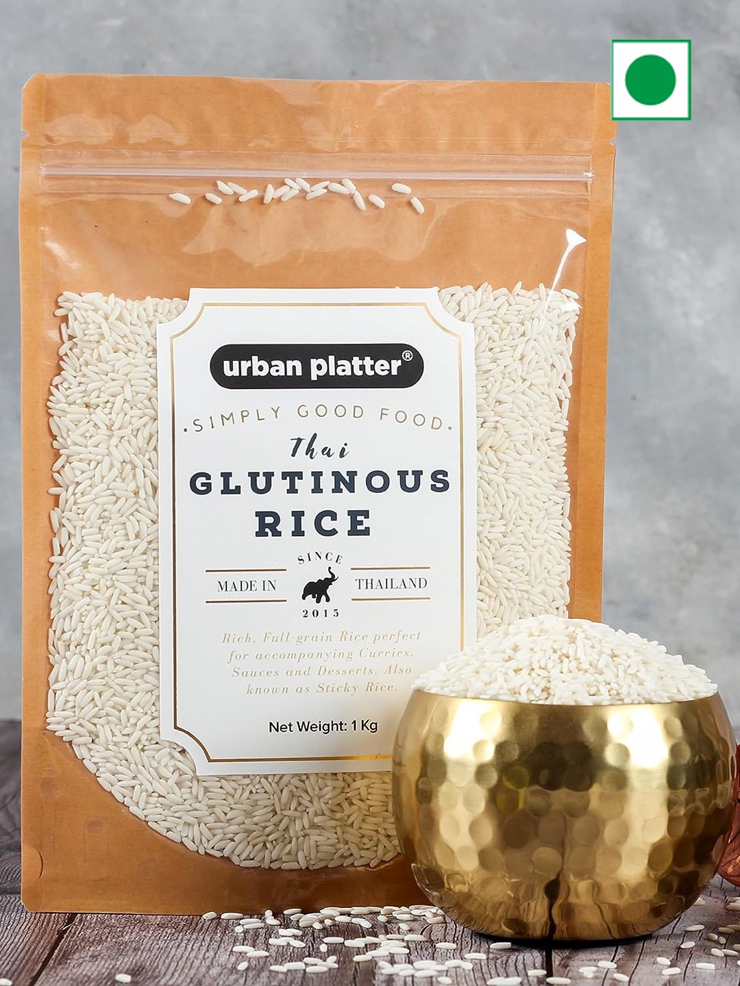 

URBAN PLATTER Thai Glutinous Rice-1 kg, White