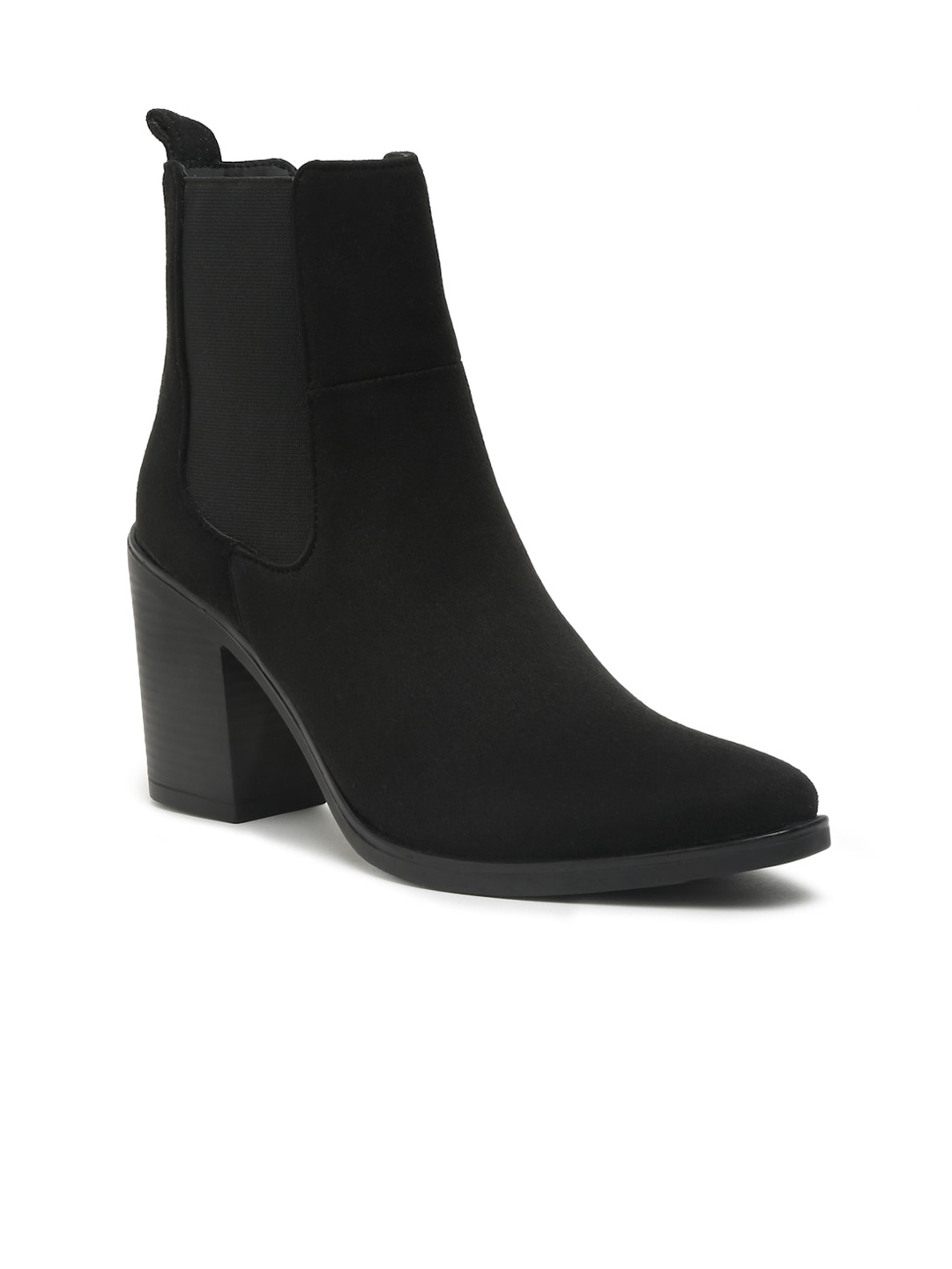 

Bruno Manetti Women Block-Heeled Chelsea Boots, Black