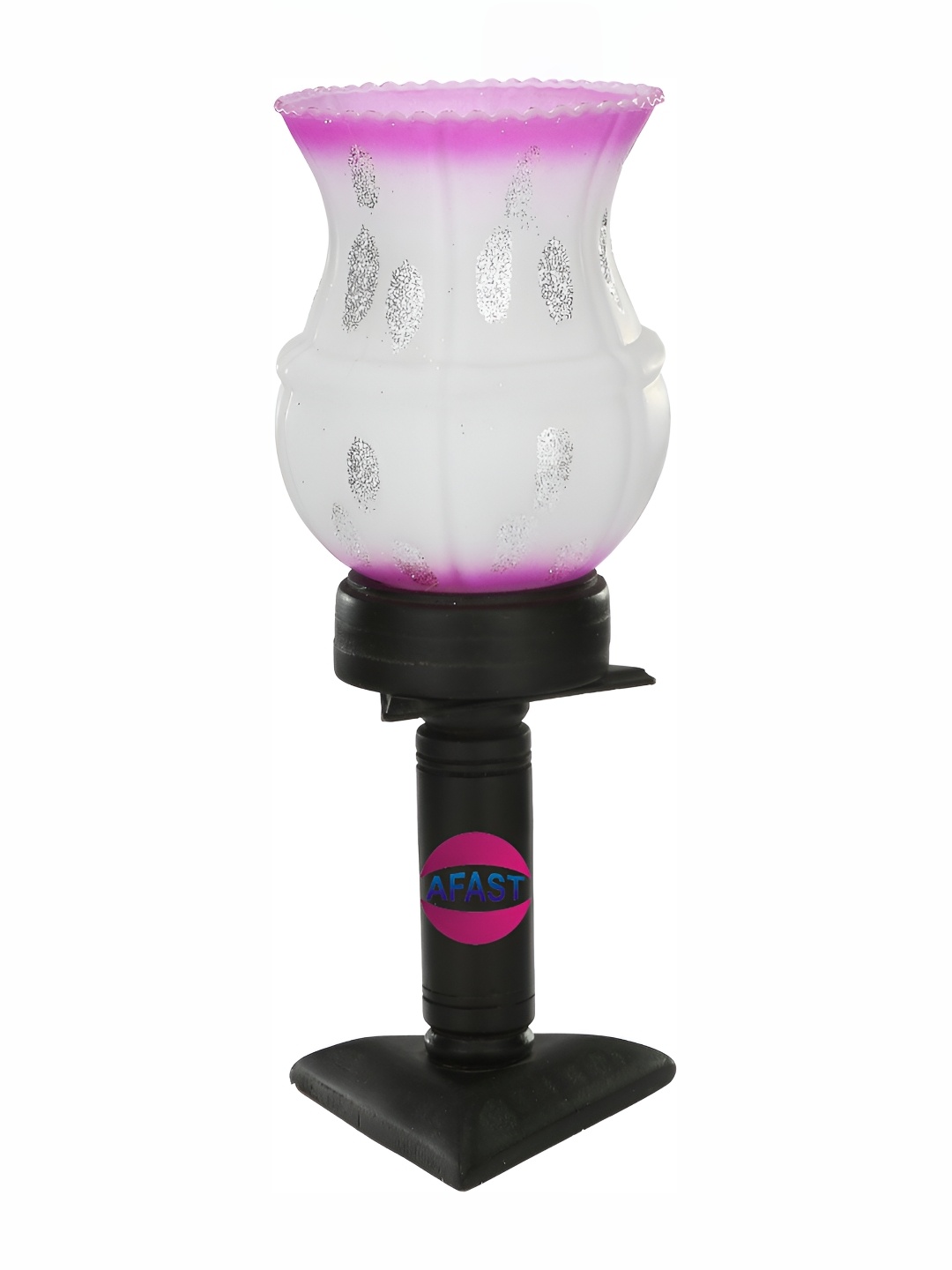 

Afast White & Pink Textured Abstract Shaped Table Lamp