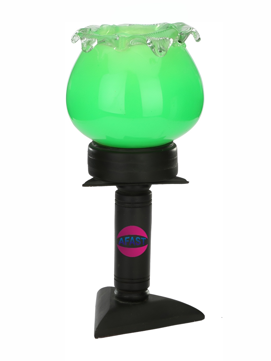 

Afast Green & Black Textured Cylinder Table Lamp