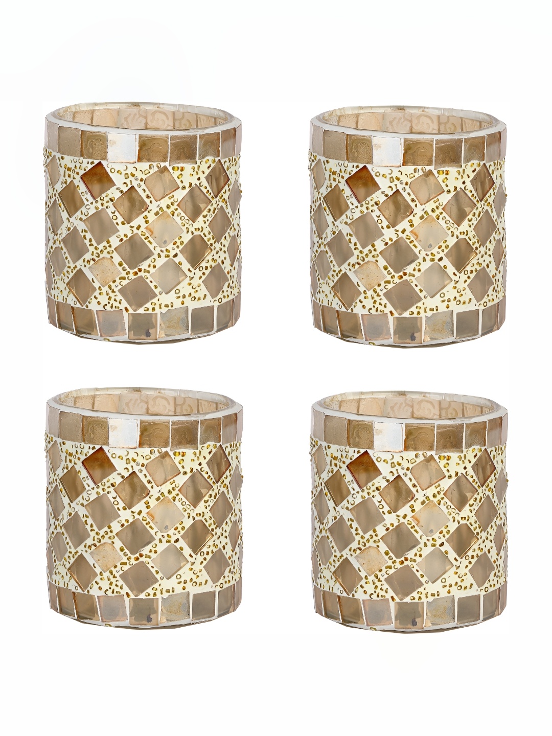 

Afast Beige 4 Pcs Candle Holder