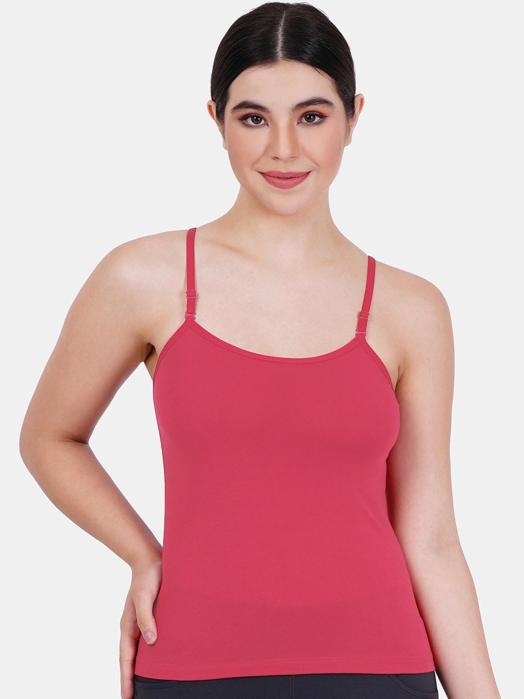 

Reveira Non Padded Camisoles, Red