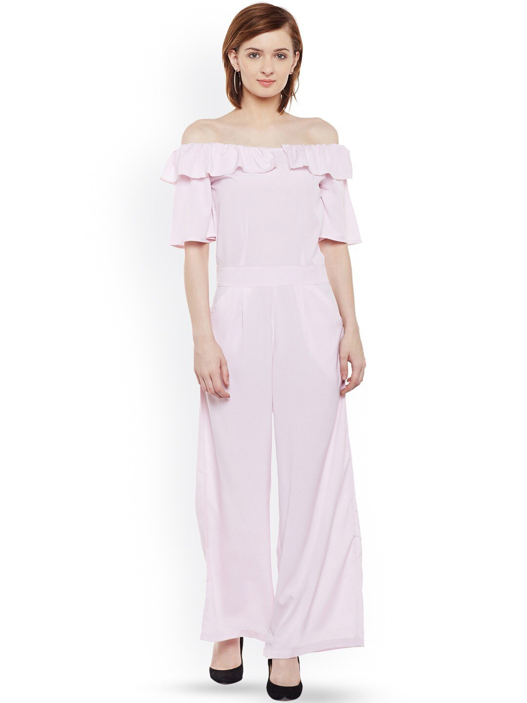 

BAESD Strapless Basic Jumpsuit, Pink