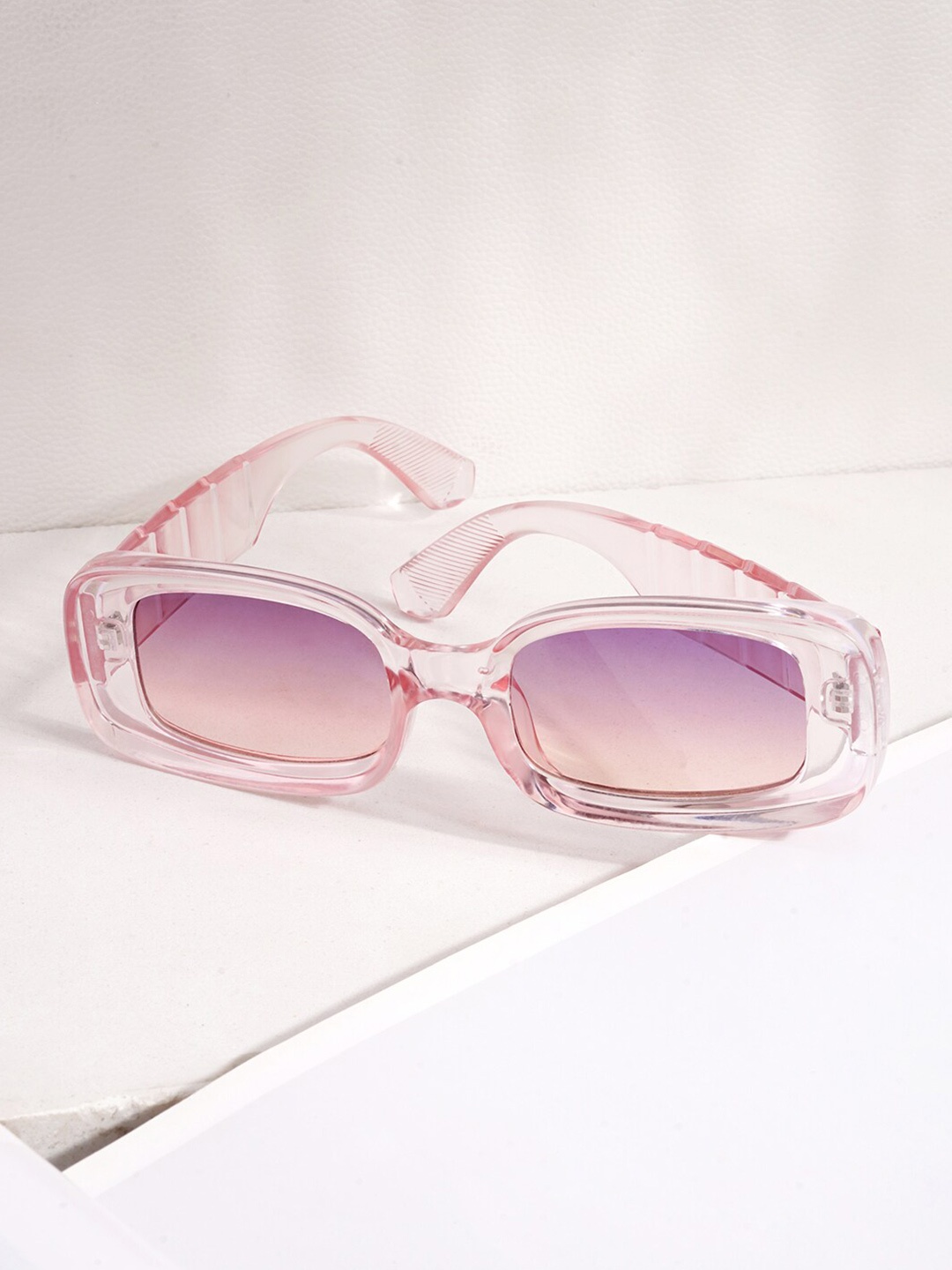 

JOKER & WITCH Women Rectangle Sunglasses JWSG66, Pink