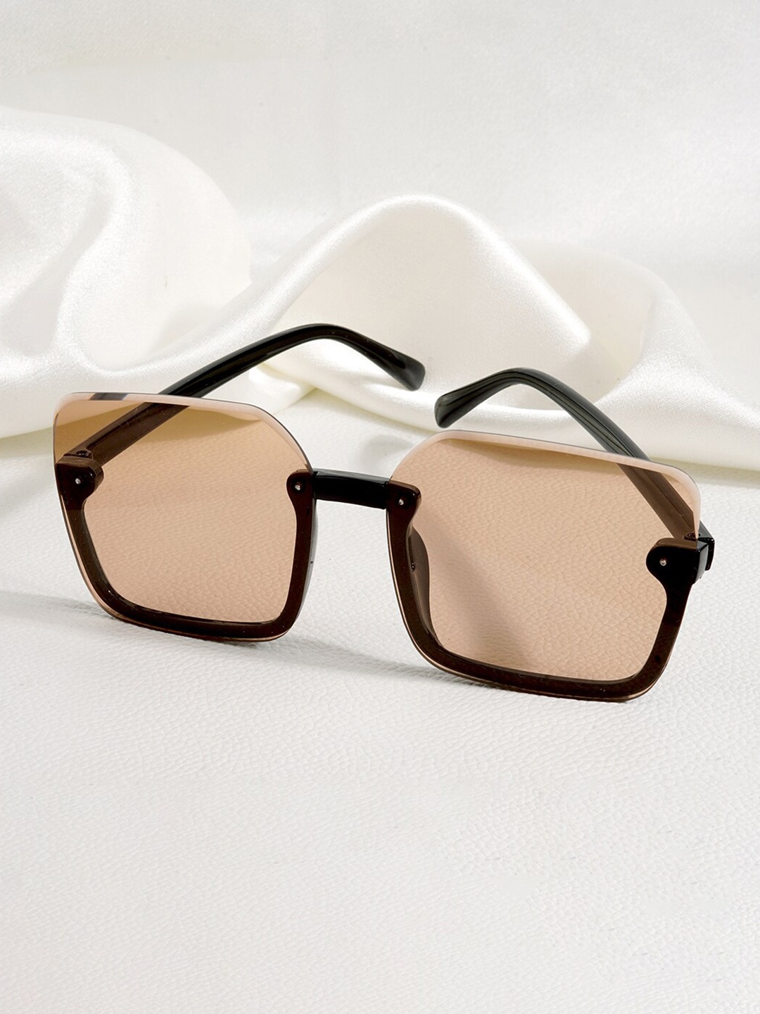 

JOKER & WITCH Women Oversized Sunglasses JWSG61, Brown