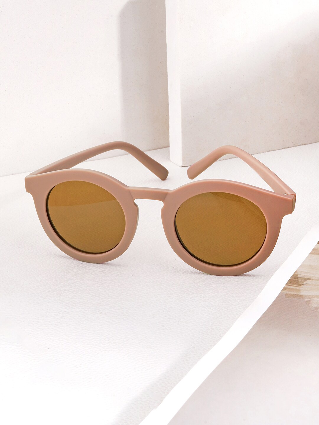 

JOKER & WITCH Women Round Sunglasses JWSG147, Brown