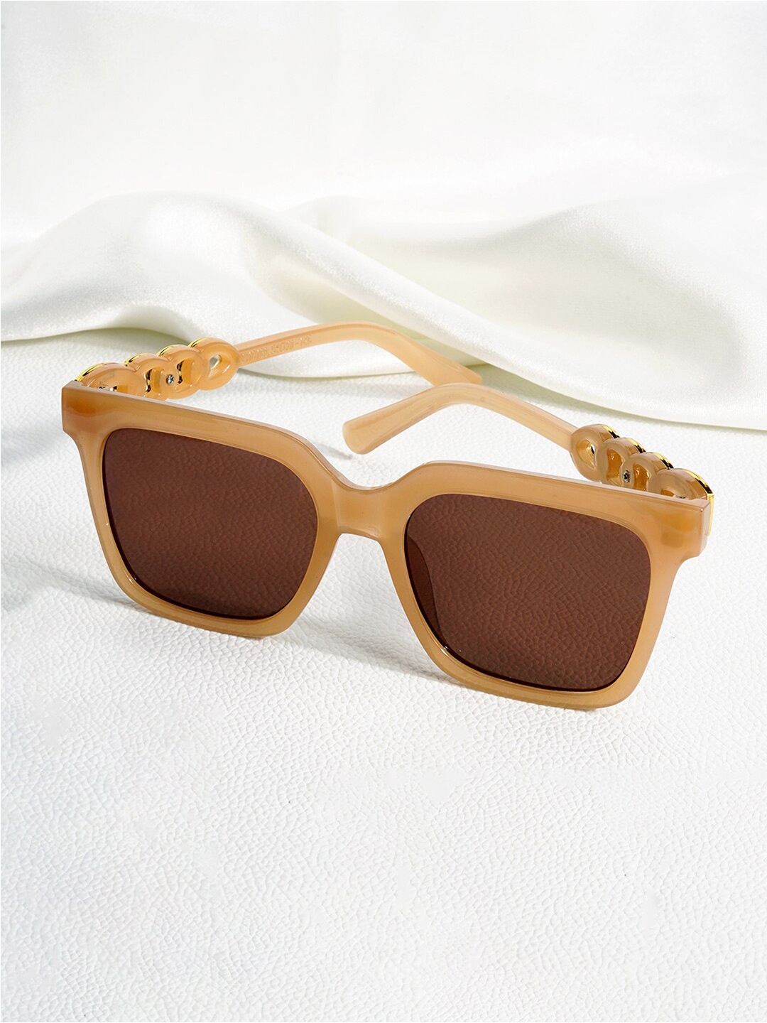 

JOKER & WITCH Women Oversized Sunglasses JWSG50, Brown