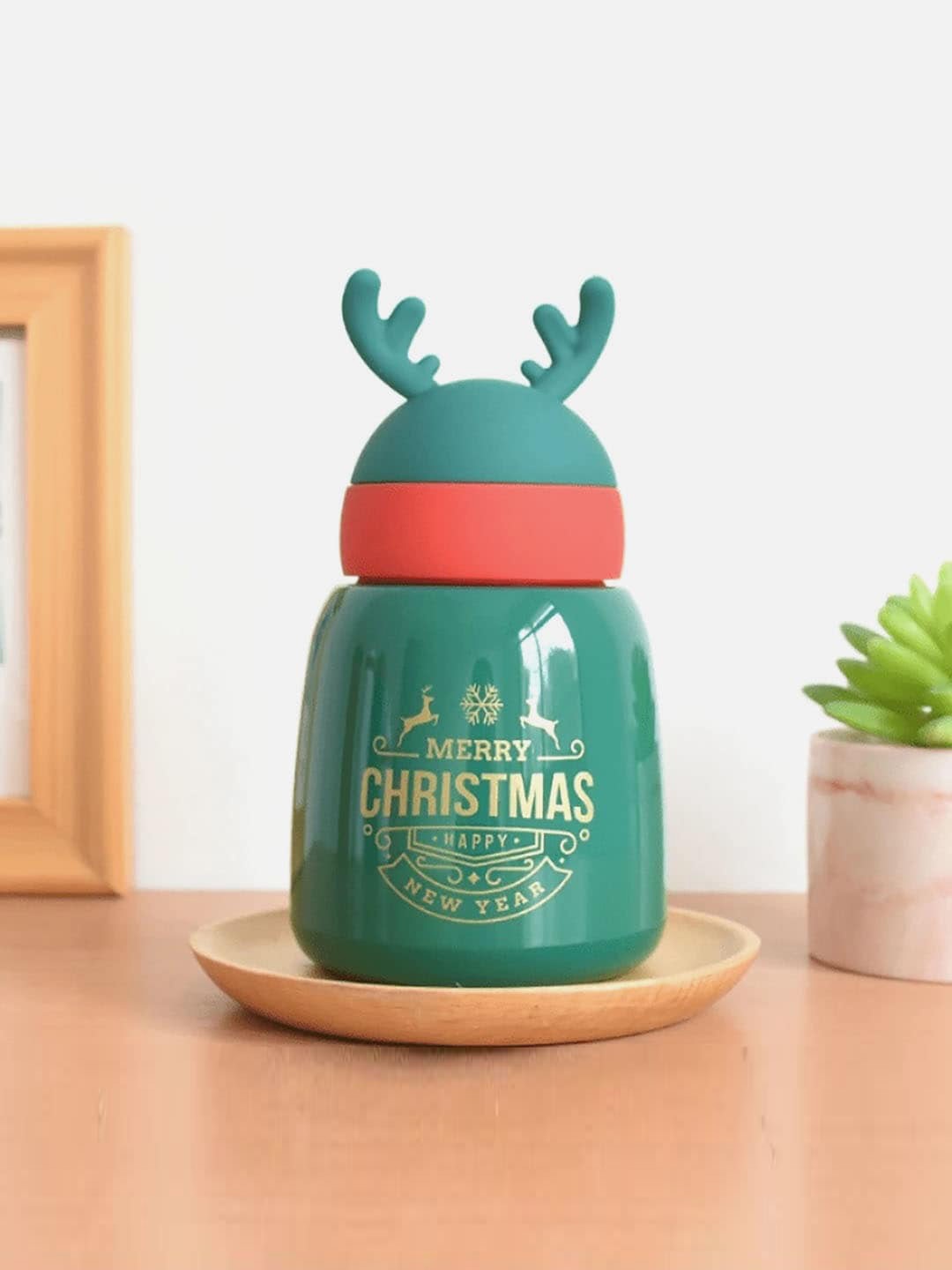 

Little Surprise Box LLP Green Stainless Steel Water Bottle