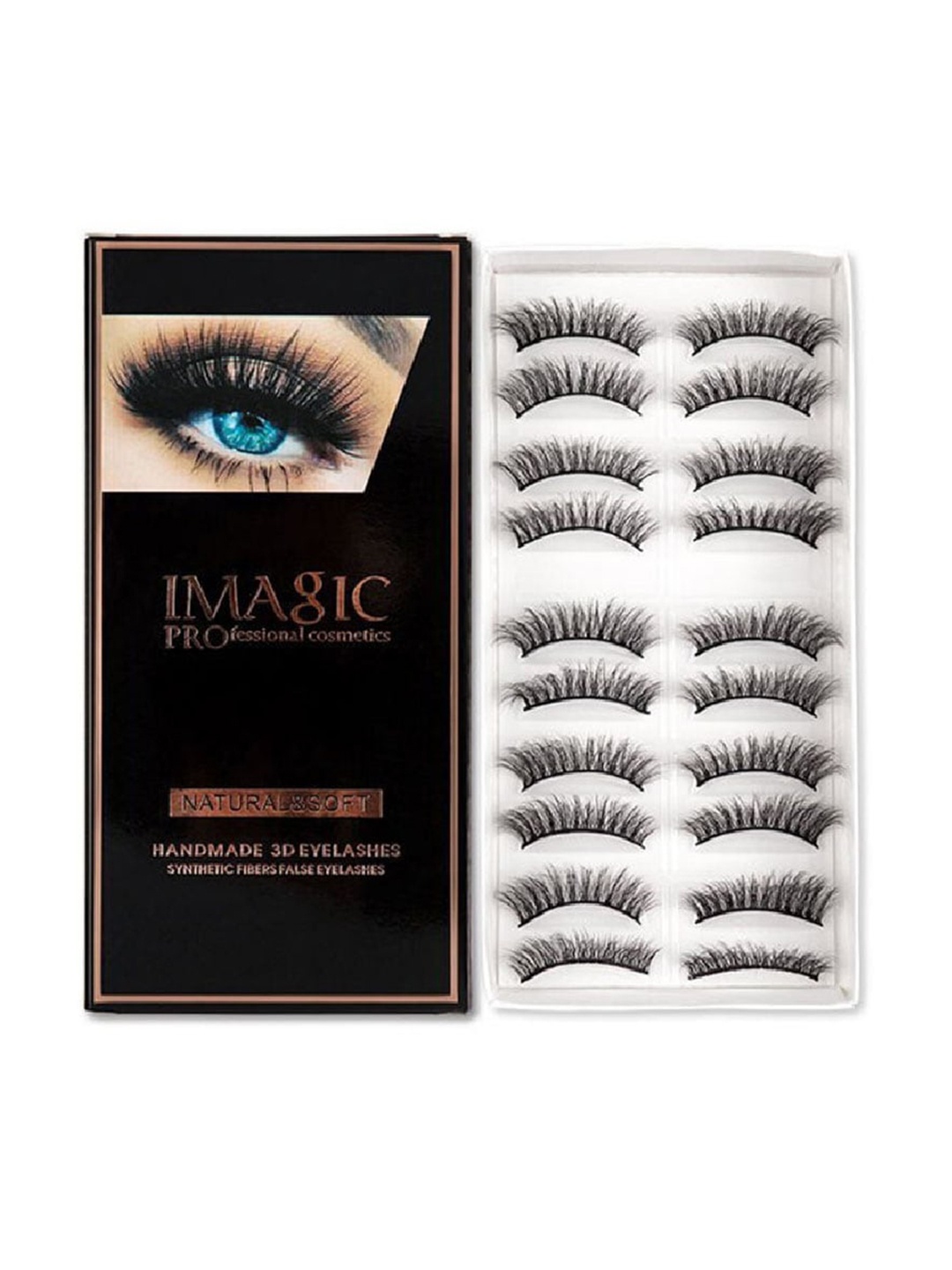 

Veoni BELLE Faux Mink Lashes - L04, Black