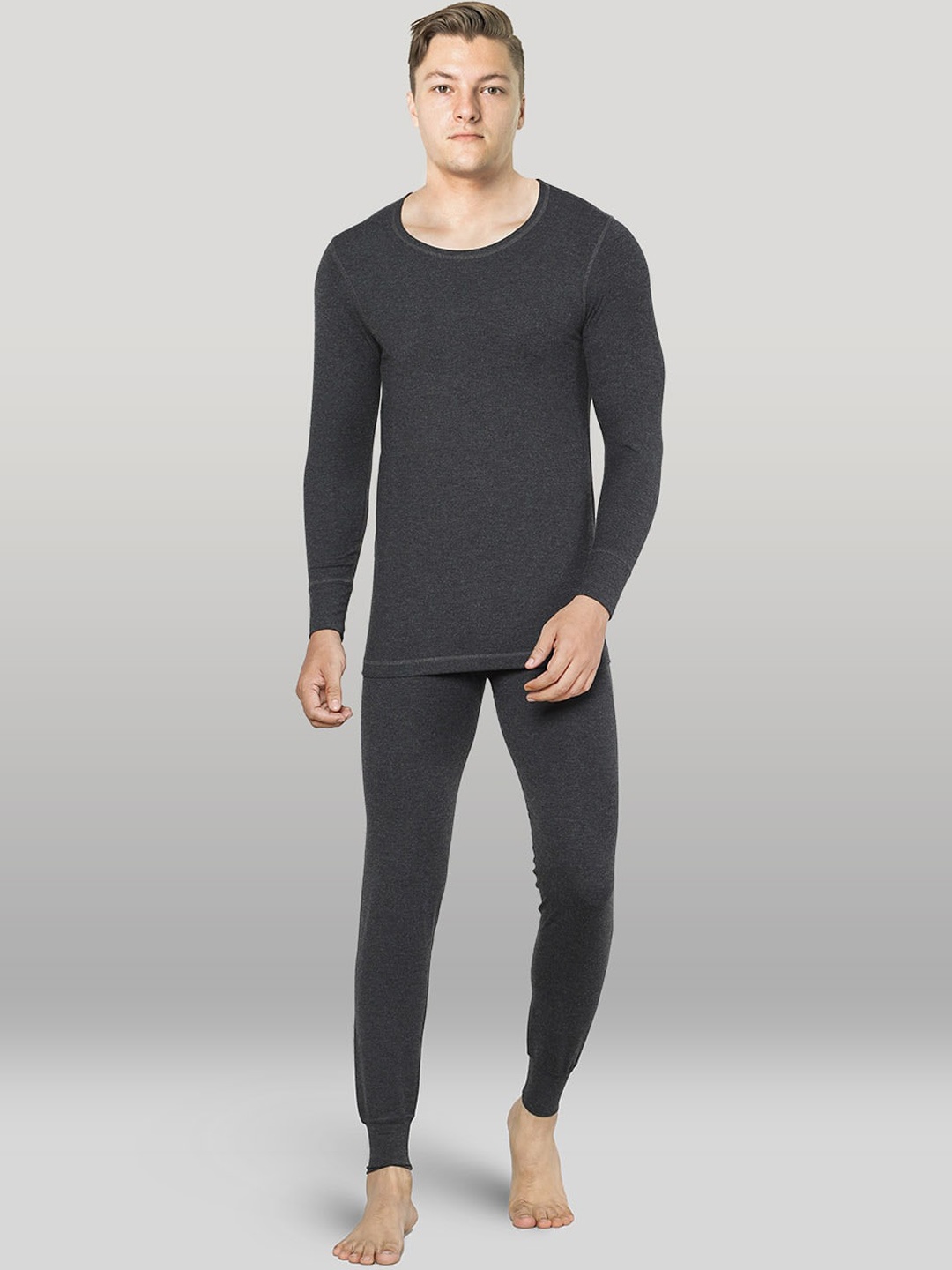 

INFERNO Ultra Soft Cotton Thermal Set, Charcoal
