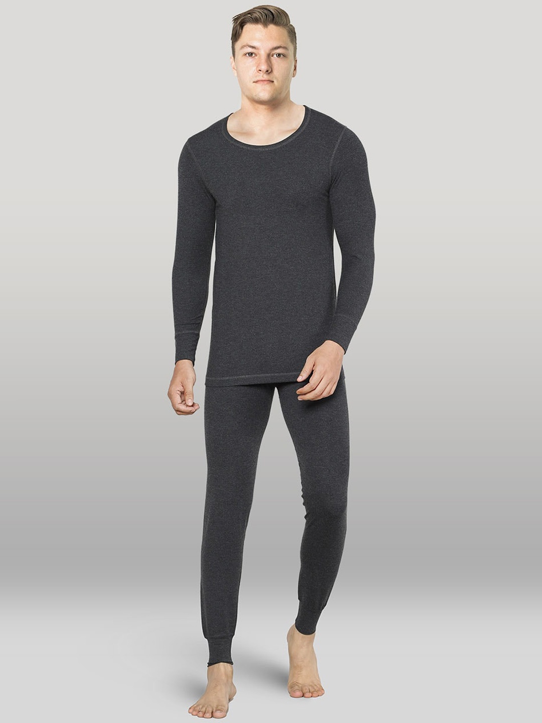 

INFERNO Ultra Soft Cotton Thermal Set, Charcoal