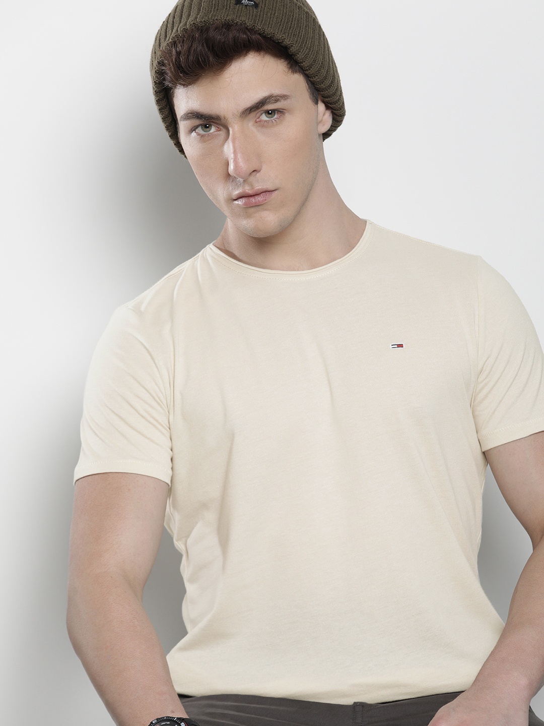 

Tommy Hilfiger Slim Fit T-shirt, Beige