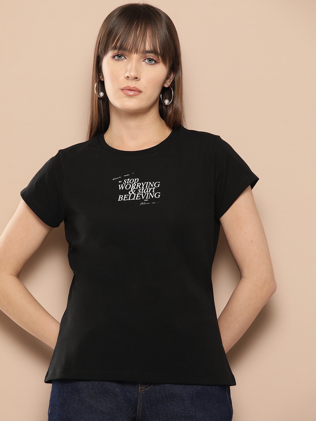 

Chemistry Typography Printed T-shirt, Black