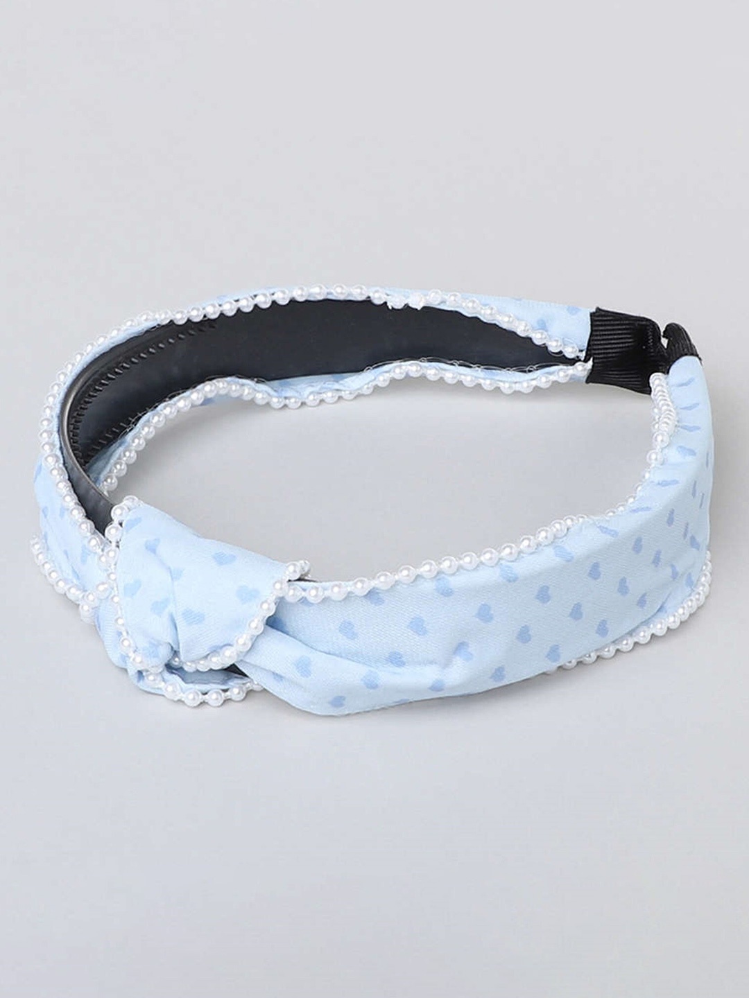 

The Magic Wand Girls Conversational Printed Beaded Hairband, Blue