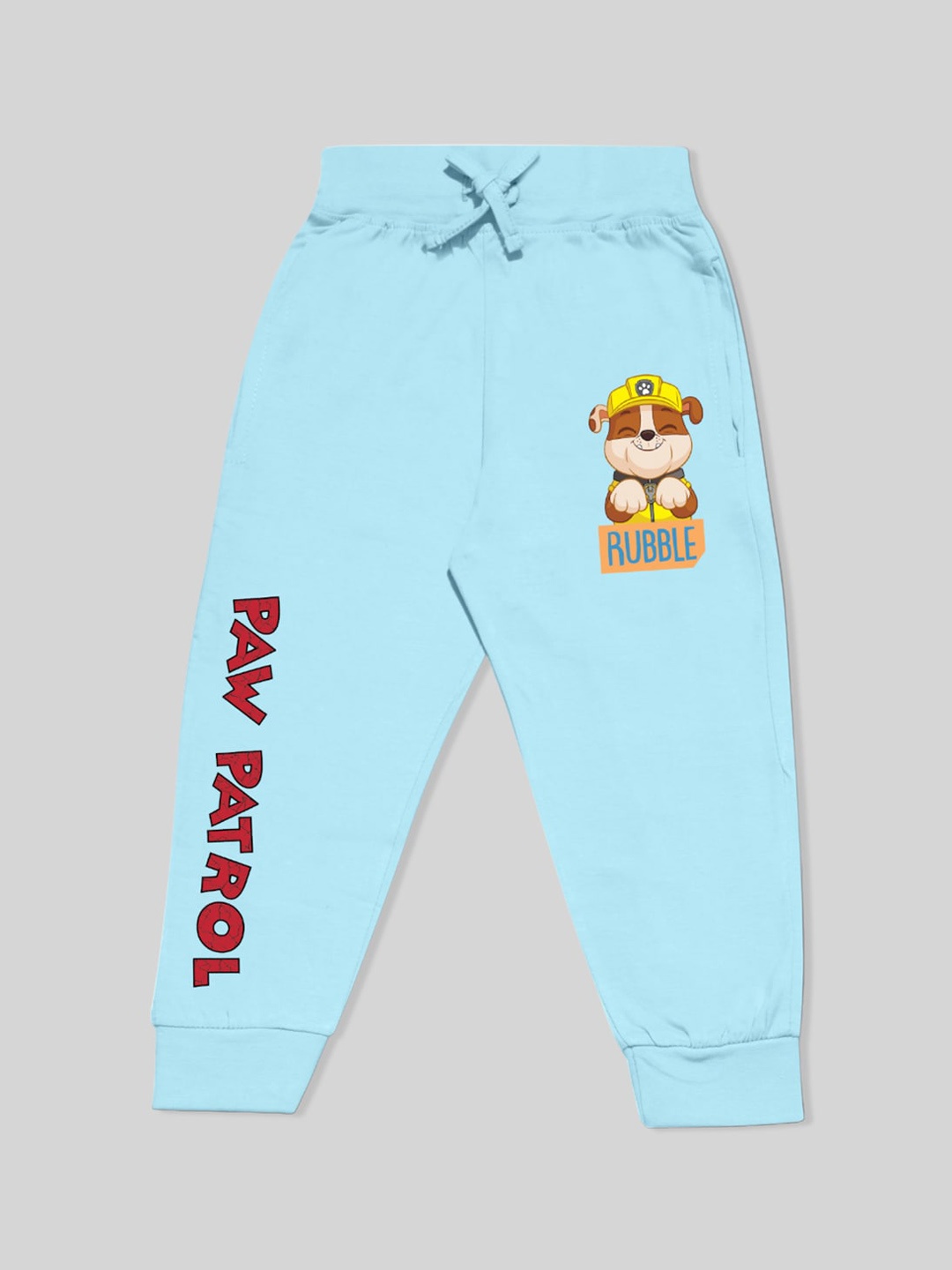 

Minute Mirth Boys Paw Patrol Printed Pure Cotton Joggers, Blue