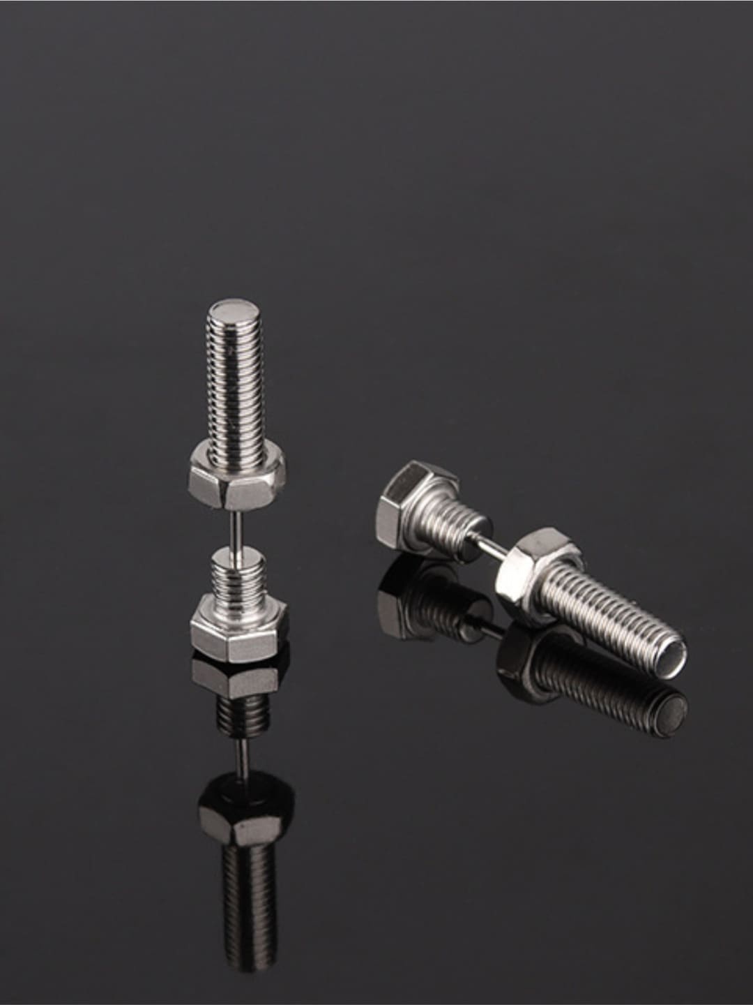 

The Roadster Lifestyle Co. Stainless Steel Screw Studs, Silver