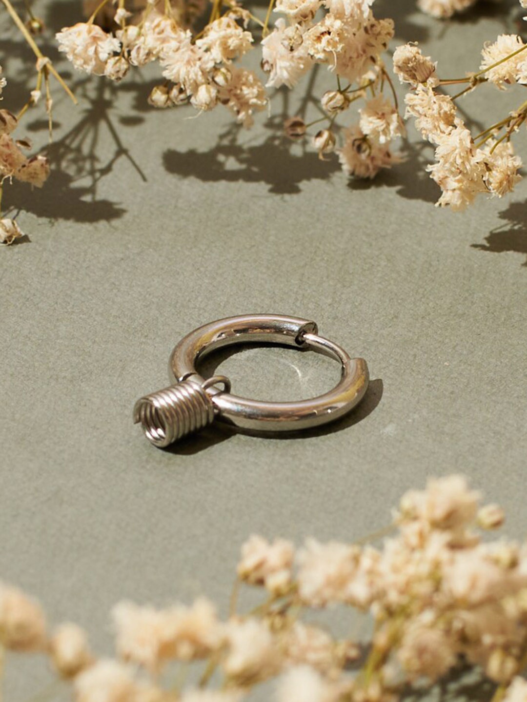 

The Roadster Lifestyle Co. Ramsey Hoop Earrings, Silver