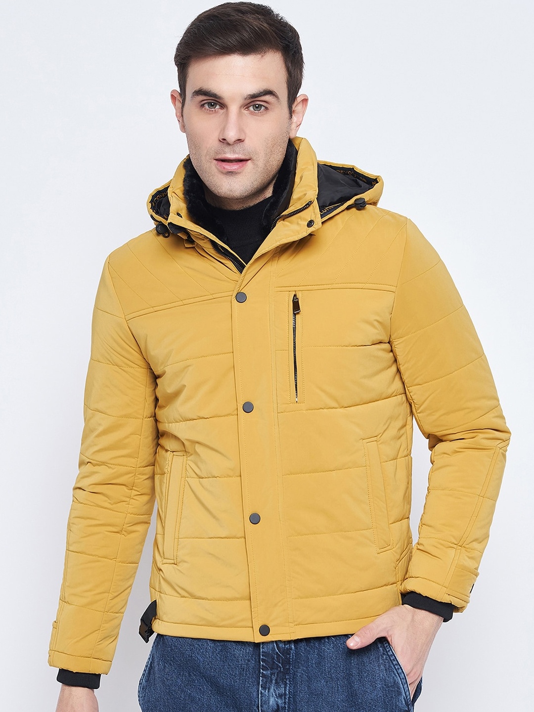 

CAMLA Hooded Padded Jacket, Yellow