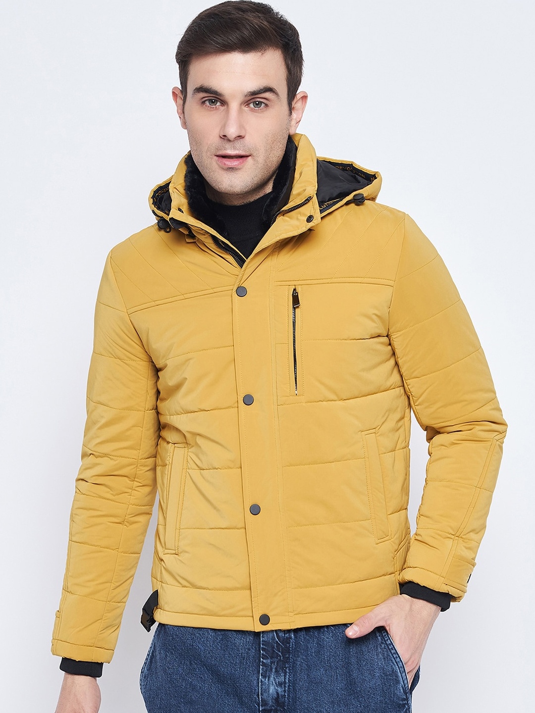 

CAMLA Hooded Padded Jacket, Yellow