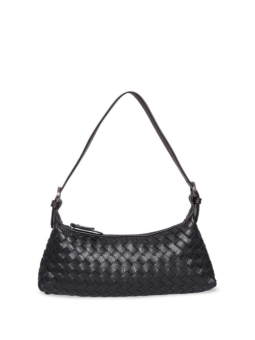 

Inc 5 Textured PU Sling Bag, Black