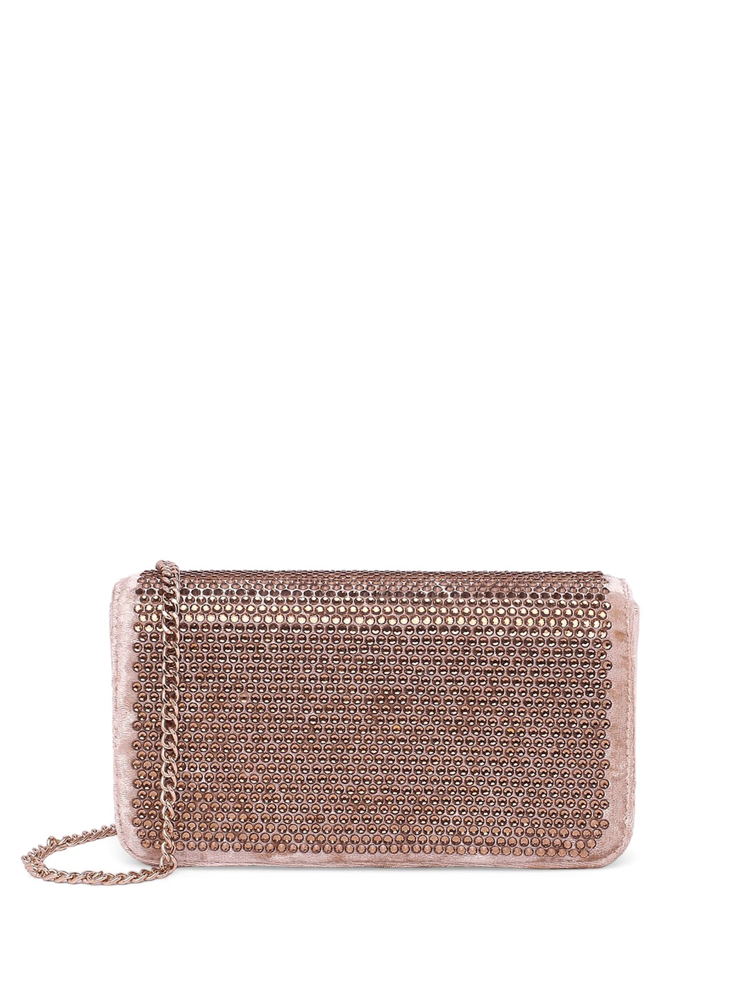 

Inc 5 Embellished Sling Bag, Gold